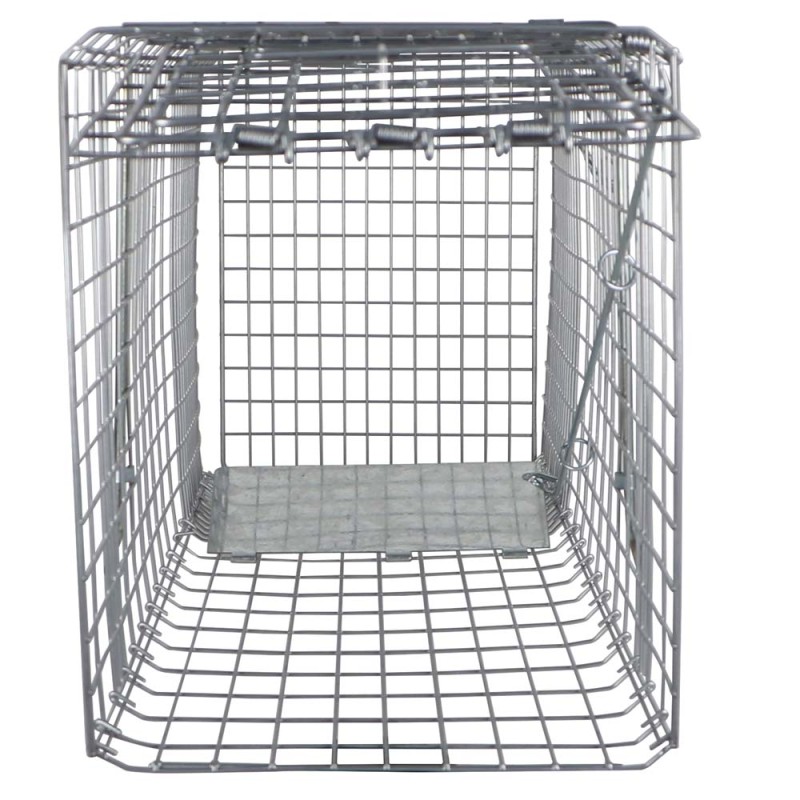 105-20032 ANIMAL TRAP CAGE FOLDABLE 81 x 25 x 30 CM