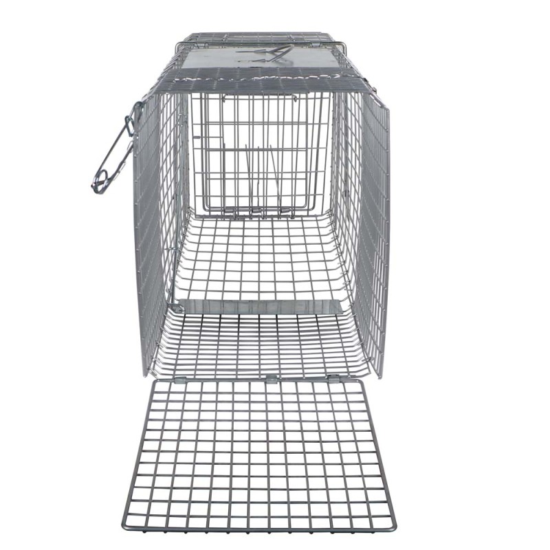 105-20032 ANIMAL TRAP CAGE FOLDABLE 81 x 25 x 30 CM