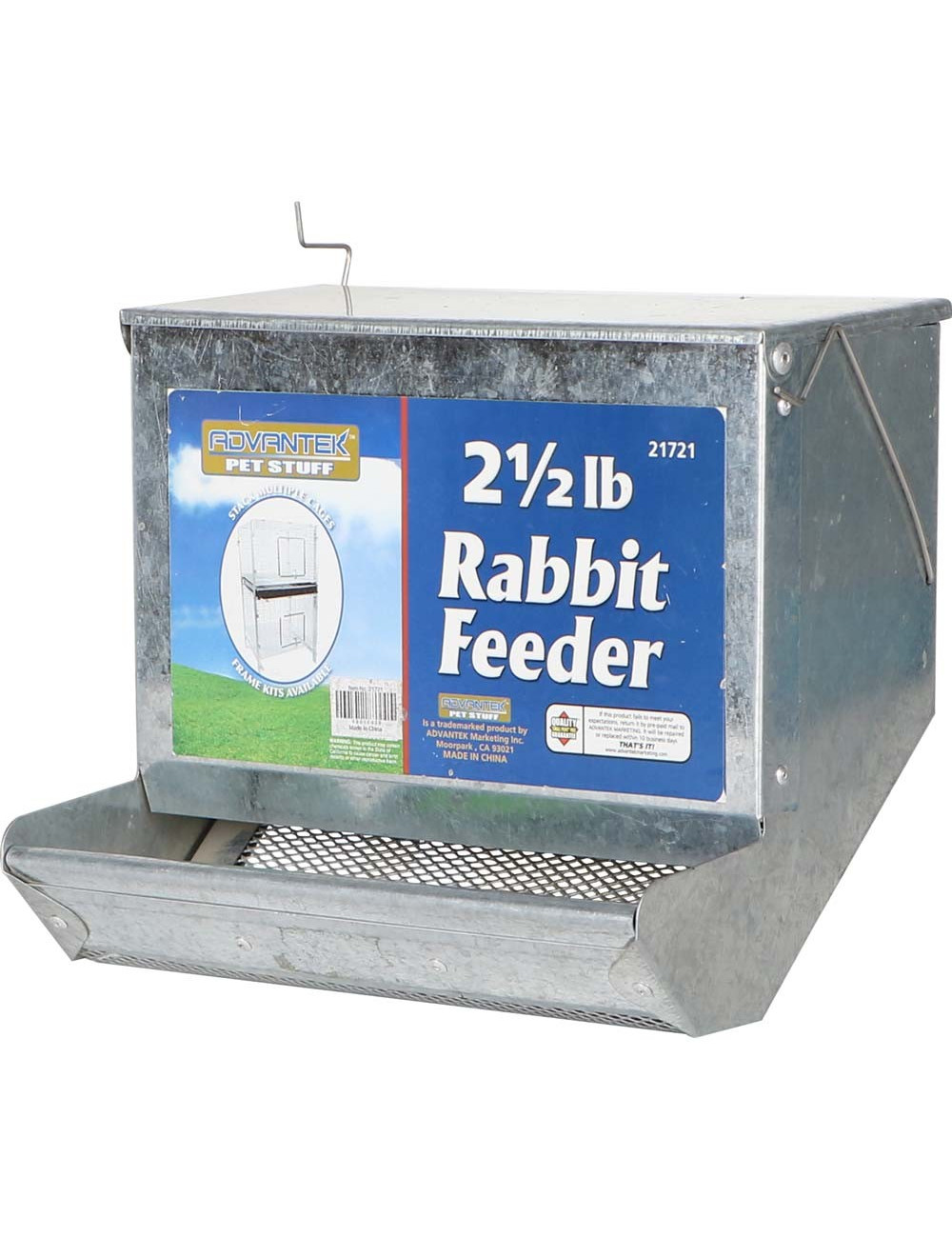 21721 FEEDER 2.5 LB FOR ANIMALS