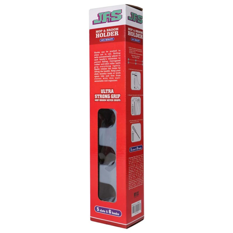 J13052 MOP & BROOM HOLDER