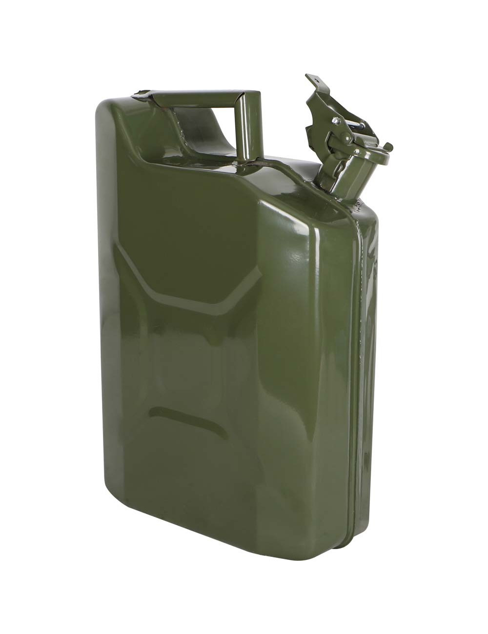 METAL JERRY CAN GREEN 10 LTR