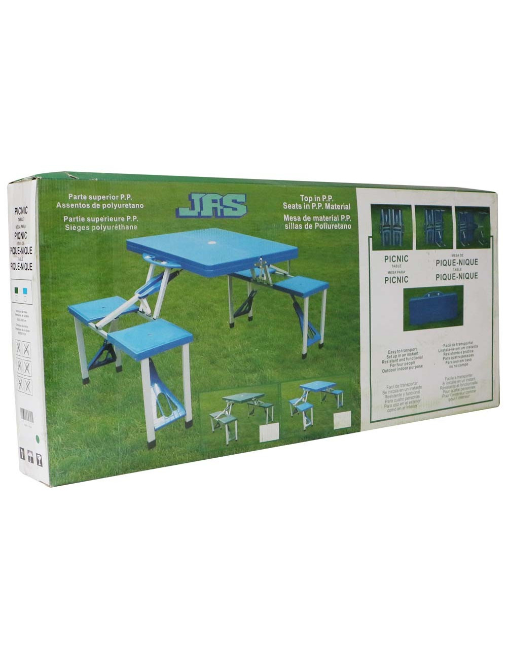 PORTABLE OUTDOOR TABLE & CHAIRS