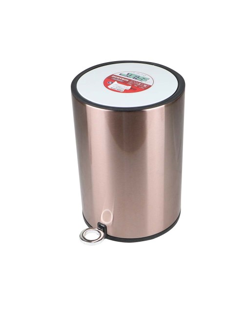 J13047 DUSTBIN SILVER STEEL