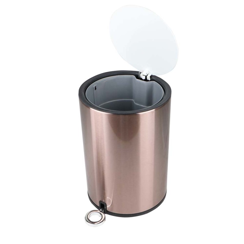 J13047 DUSTBIN SILVER STEEL