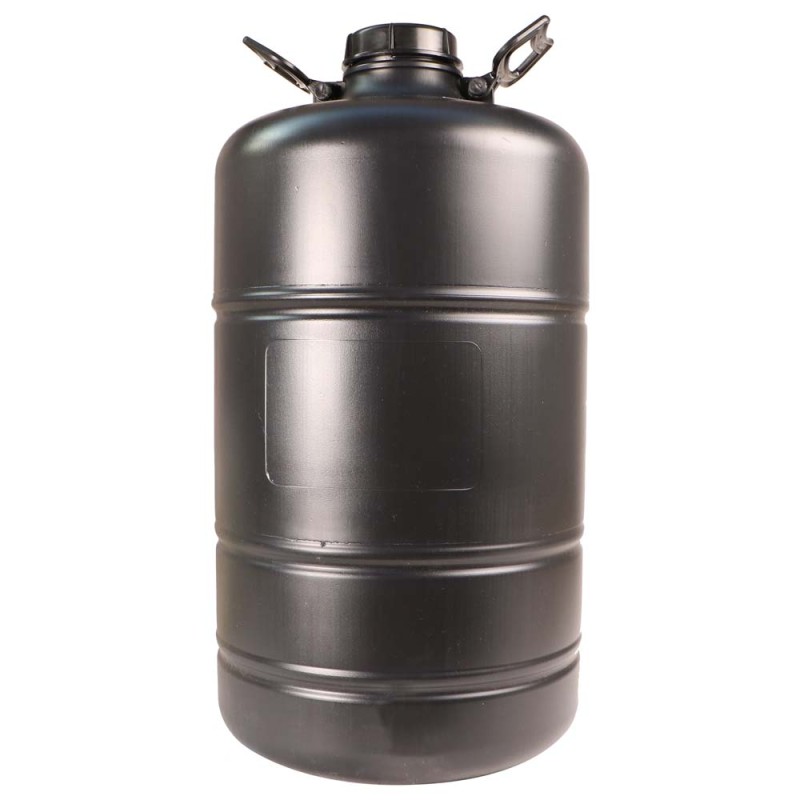 PLASTIC BLACK GALLON 50 LTR