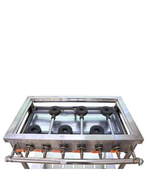 BURNER GAS COOKER 6 LITTLE STOVE