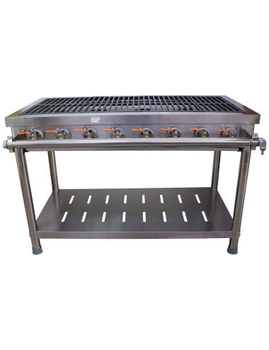 طباخ غاز 8 عين 1200×600×130×800 ملي