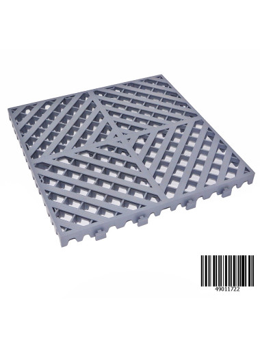 ANTI SLIPPERY MAT GREY 40 X 40 X 29 MM