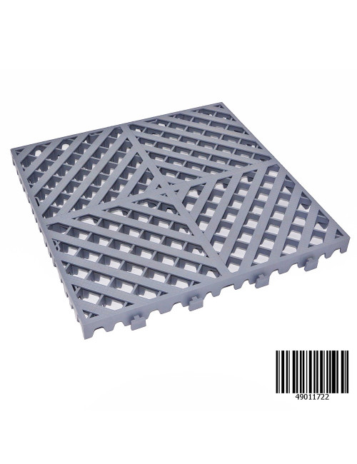 ANTI SLIPPERY MAT GREY 40 X 40 X 29 MM