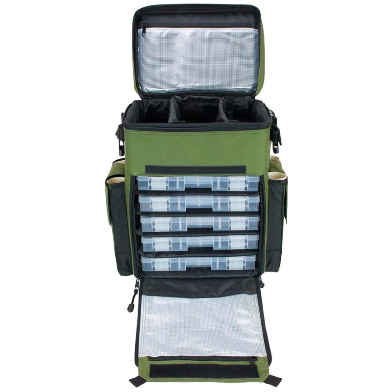 MULTIFUNCTIONAL FISHING BAG 45 x 32 x 21 CM