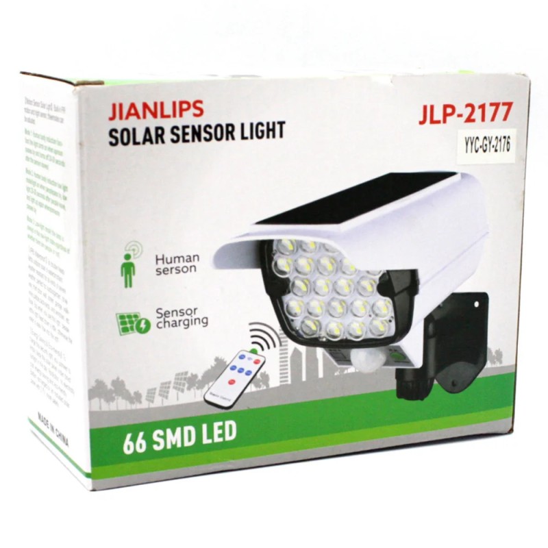 JLP-2177 SOLAR POWER LIGHT WITH REMOTE
