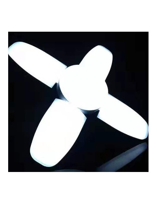 LED لمبة شفرة المروحة ملون