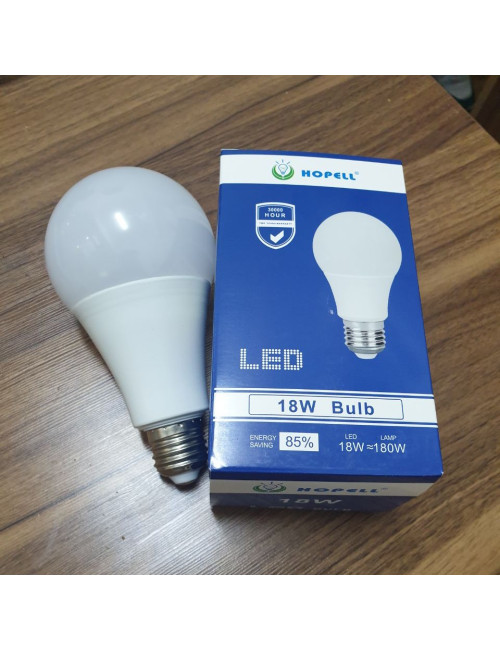 HOPELL 9W LED 3PEC لمبة توفير ابيض