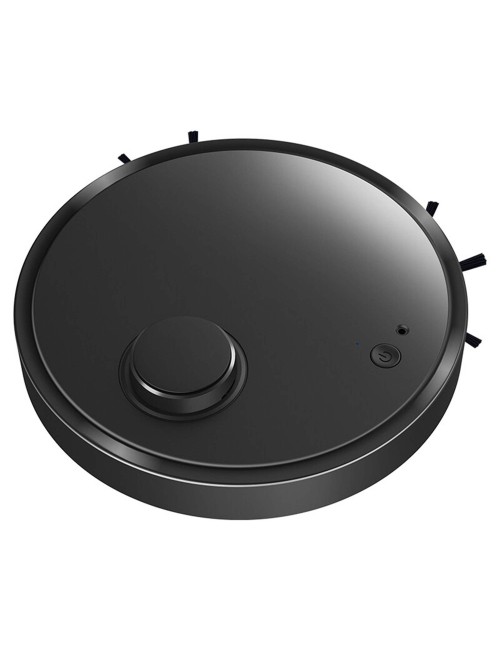 ULTRA THIN FLOOR SWEEPING VACUUM ROBOT BLACK & WHITE