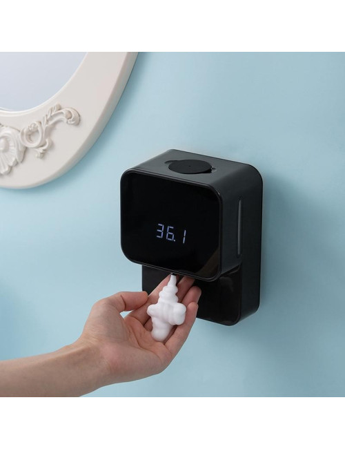 2072 RECHARGEABLE HAND WASHING DISPENSER WITH SENSOR & BODY TEMPRETURE