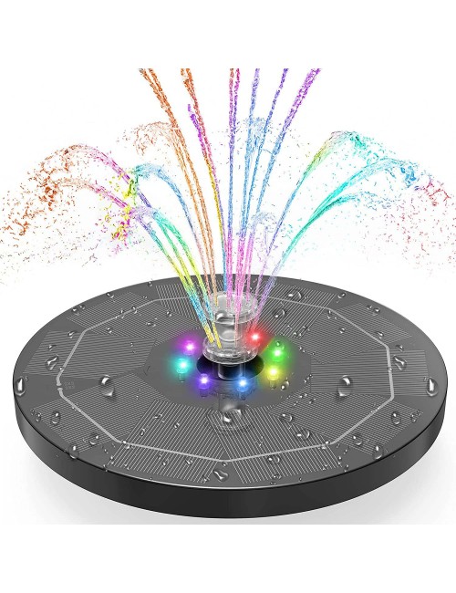 SP13D LED نافورة طاقة شمسية مع لايت