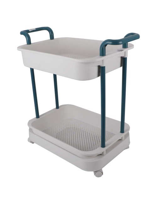 F885-2 TWO LAYER RACK MULTICOLOR 53*30*52.5