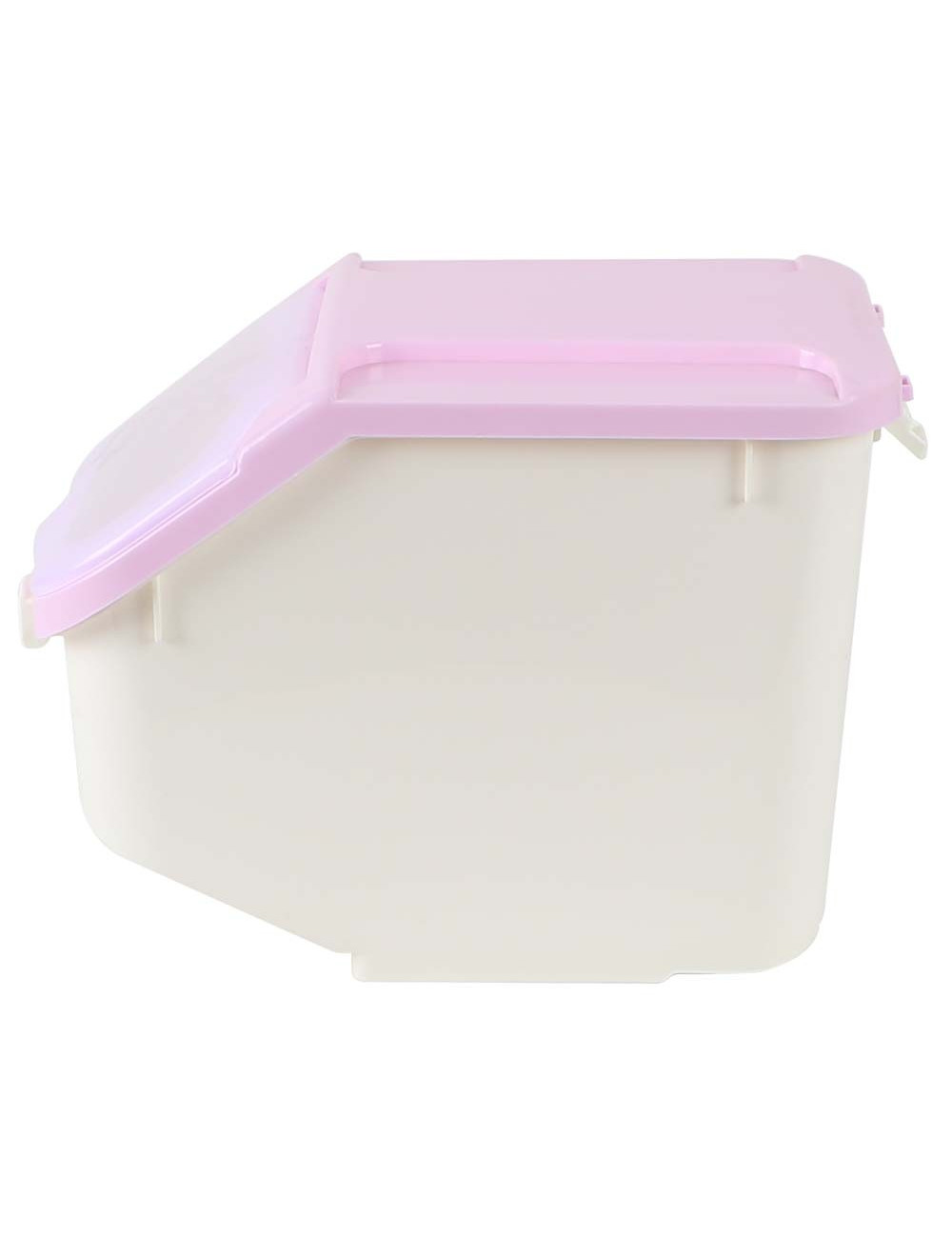 MEDIUM PLASTIC STORAGE CONTAINER WITH LID