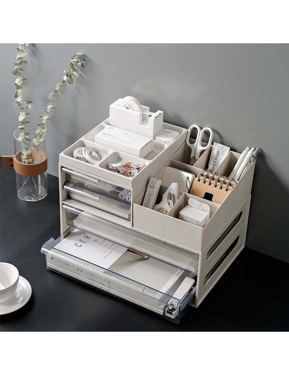 6304 DESK STORAGE BOX MULTICOLOR 34*24*25.5