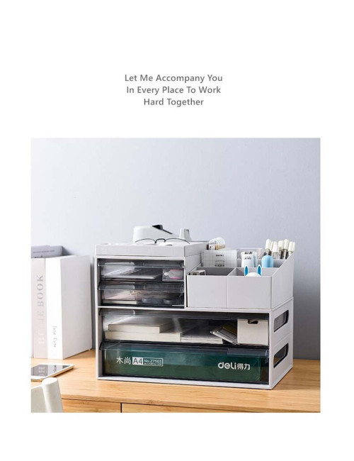6304 DESK STORAGE BOX MULTICOLOR 34*24*25.5