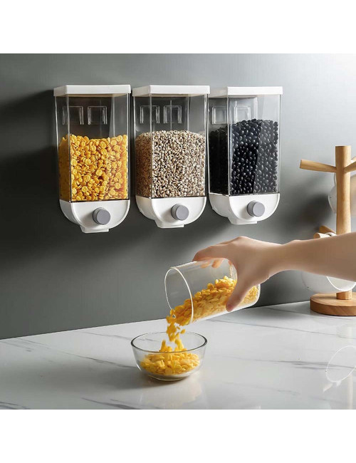 WALL HANGING RICE BUCKET 1.5KG 11.5*9*24