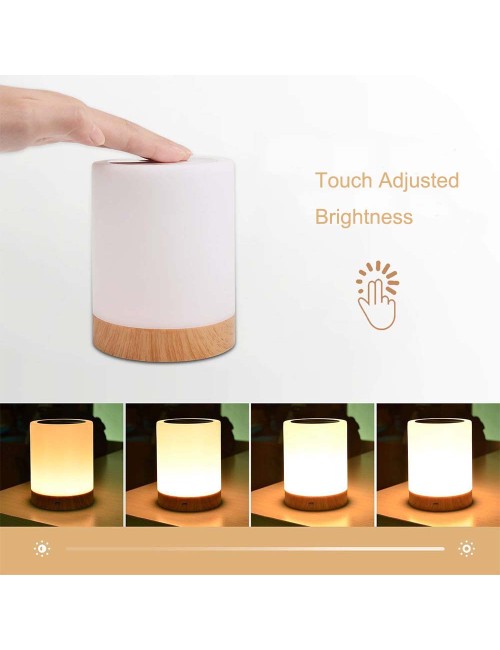 2041 COLORFUL WOODEN NIGHT LIGHT