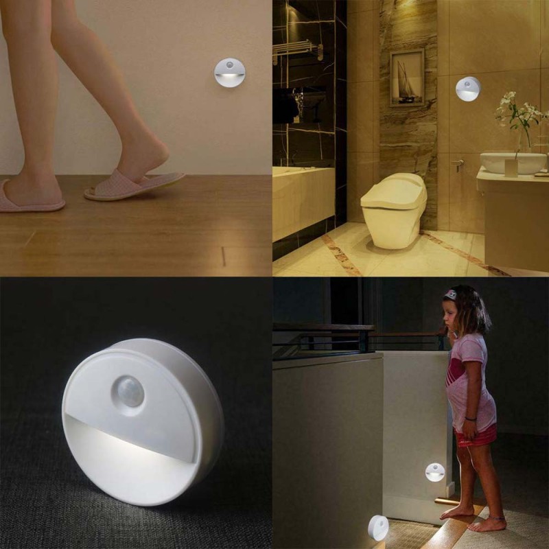 LED 2 كشاف متعددالاغراض سنسر مدور