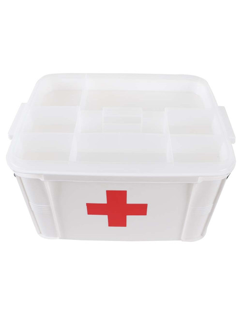 036 PORTABLE FIRST AID KIT MEDICINE STORAGE BOX 33.5*25.5*22.5