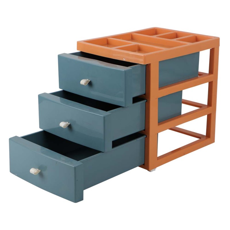 THREE LAYER RACK MULTICOLOR 25.5*34.5*33