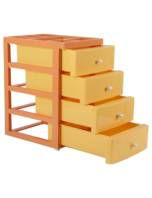 FOUR LAYER RACK MULTICOLOR 25.5*34.5*43