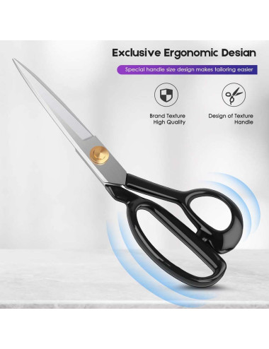 مقص خام اسود "12 CHN