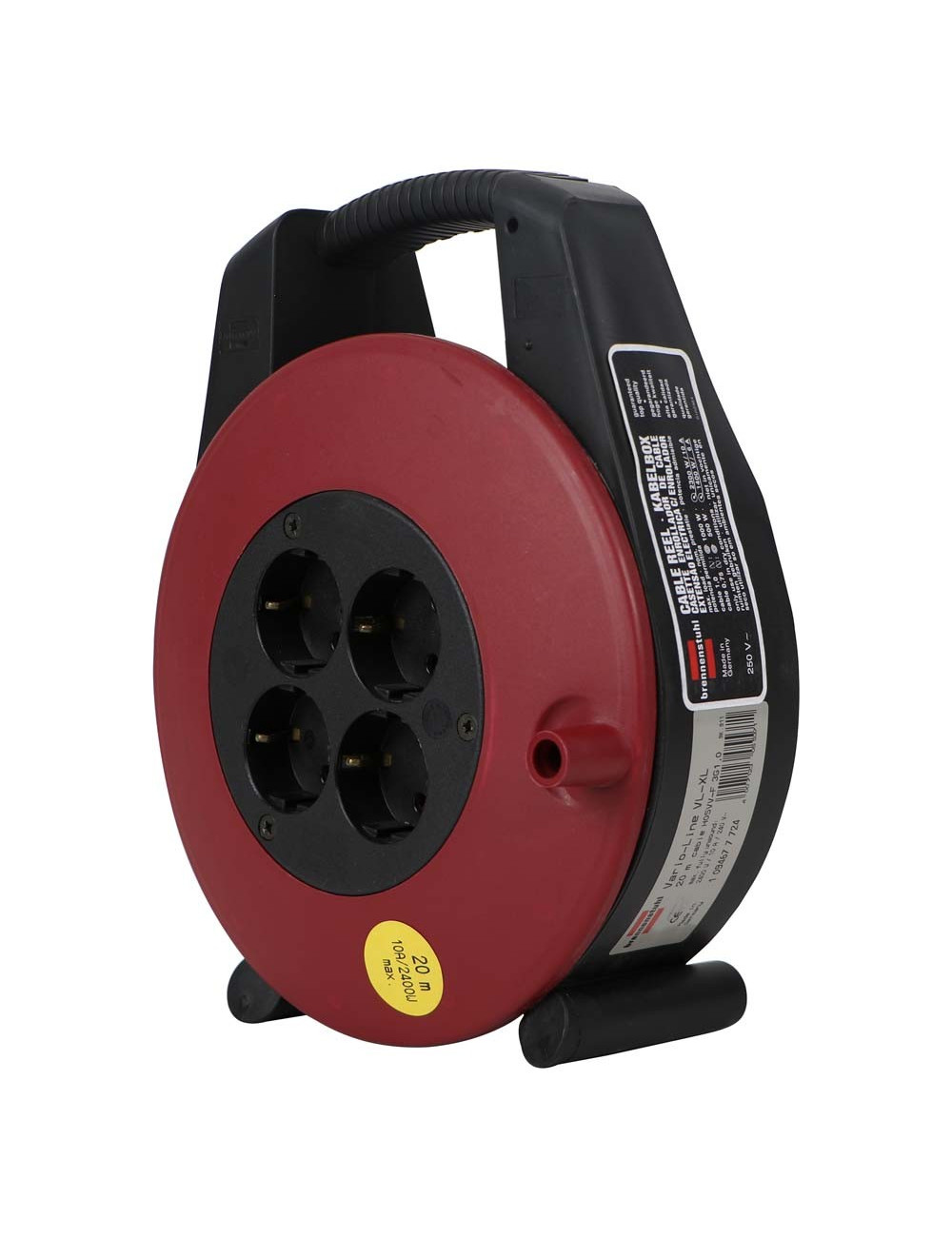ROUND EXTENSION SOCKET 2PIN 4 WAY 20MTR