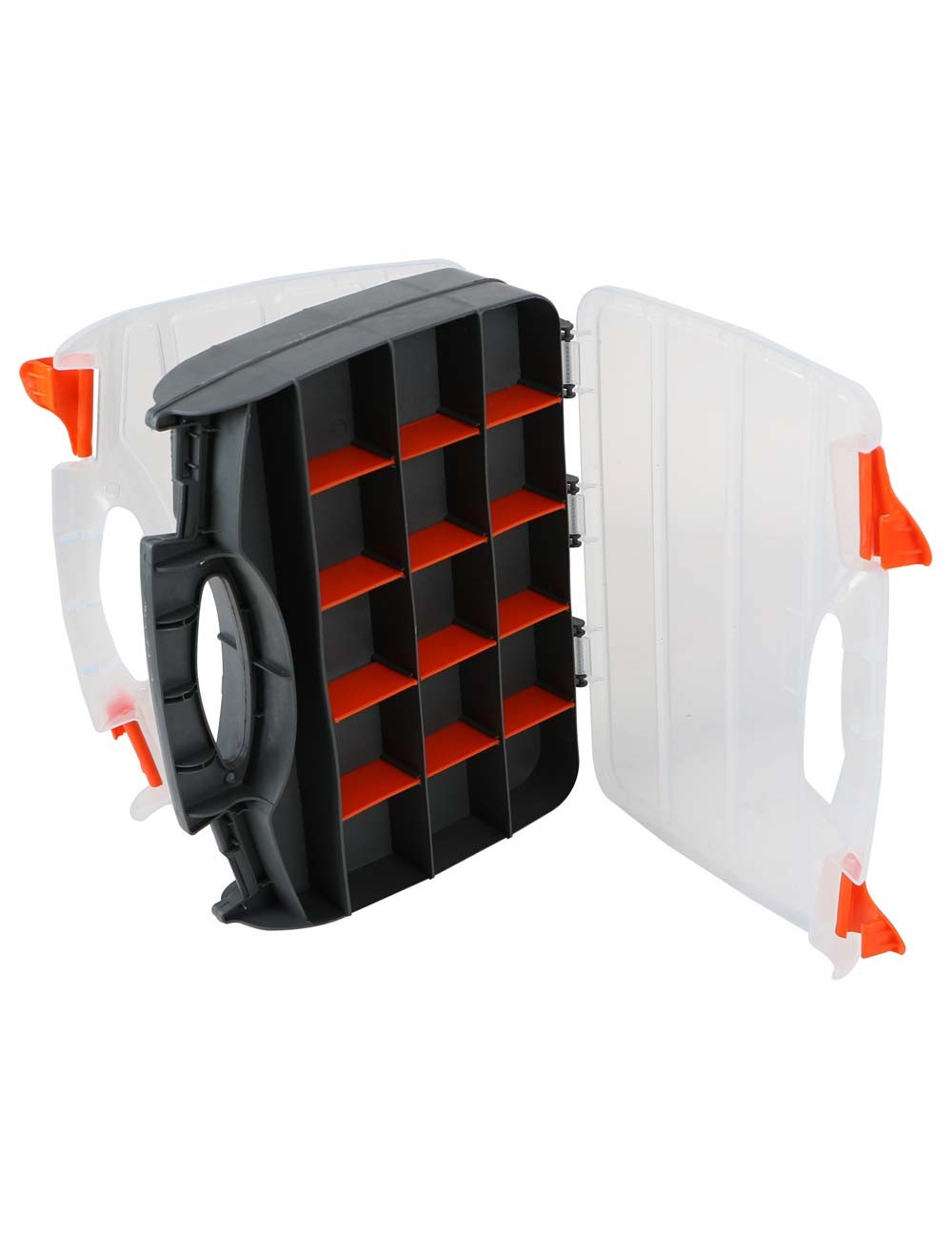 MJ3129 PLASTIC STORAGE ORGANIZER 2 SIDES 12.5"