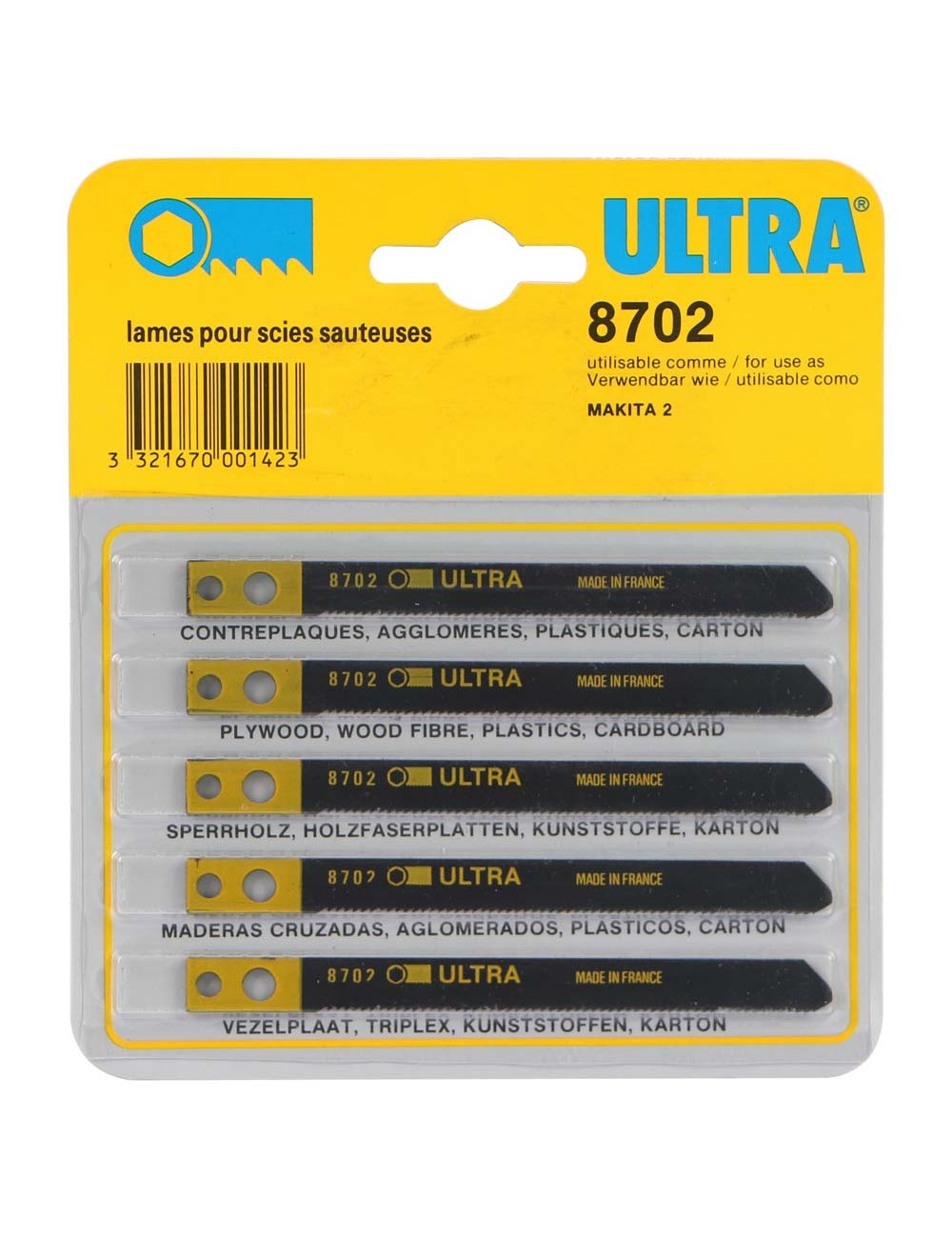 ULTRA 8702 JIGSAW BLADE