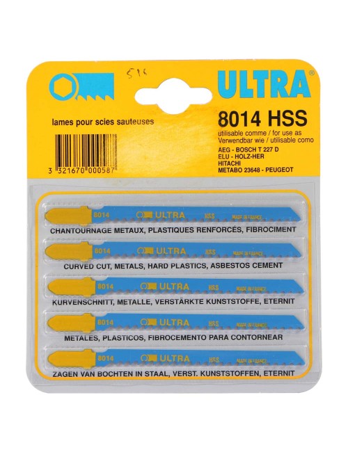 ULTRA 8014 HSS JIGSAW BLADE