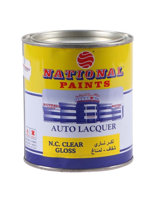 NATIONAL AUTO LACQUER N.C. CLEAR GLOSS 1 LTR