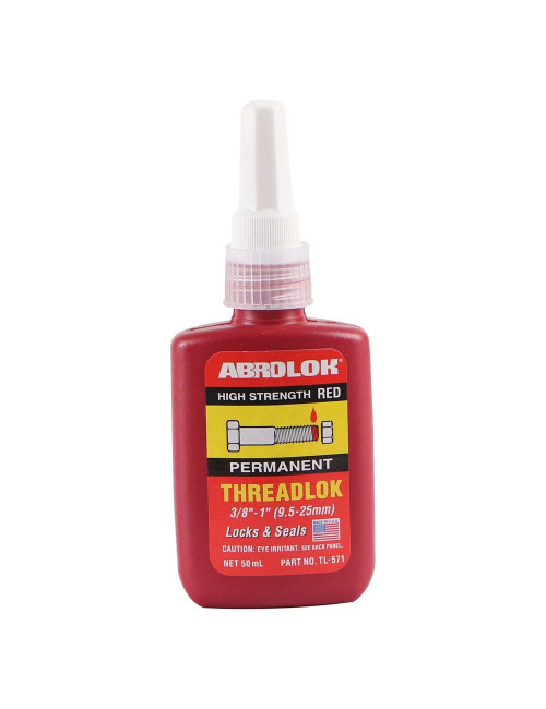ABRO TL-571 RED THREADLOCK 50ML