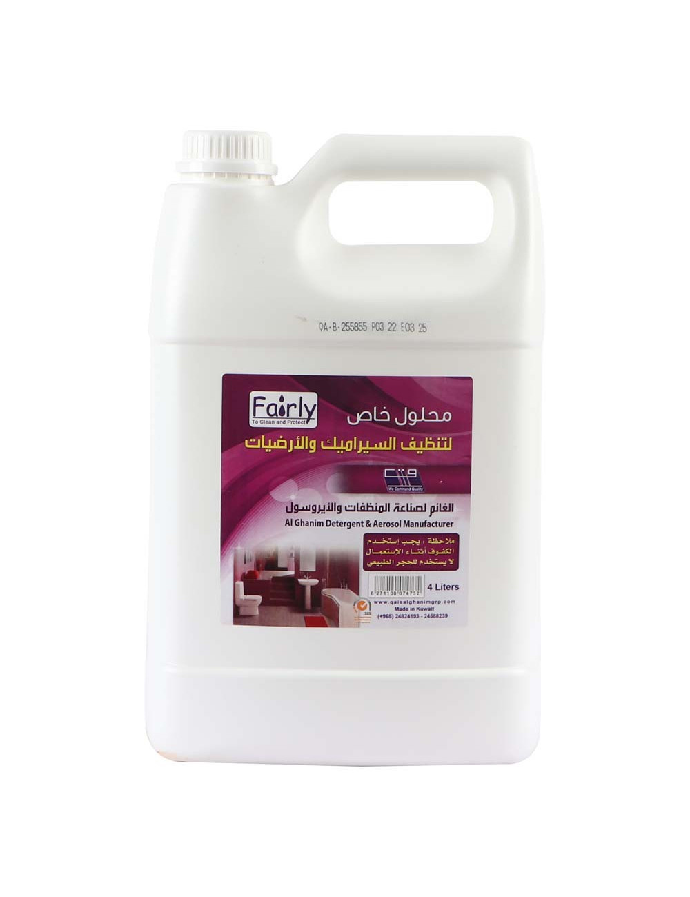 FAIRLY CERAMIC AND FLOOR CLEANER 4 LTR