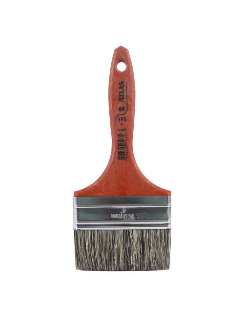 ATLAS 395 PAINT BRUSH BROWN 4"-