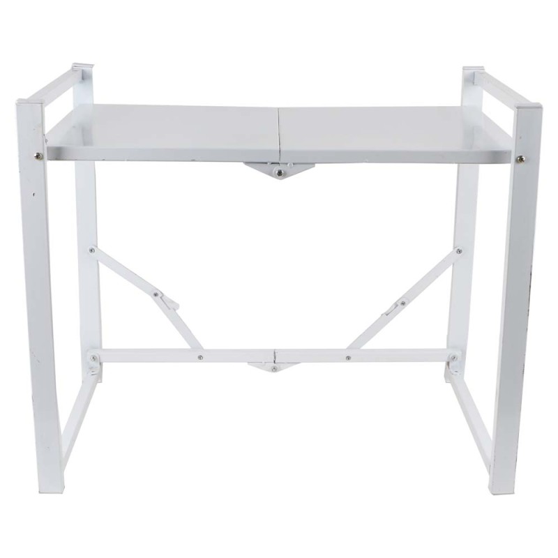 FOLDING MICROWAVE SHELF WHITE