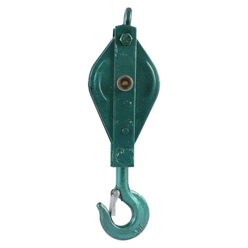 JDB60 PULLEY BLOCK SINGLE WITH HOOK B TYPE 3"