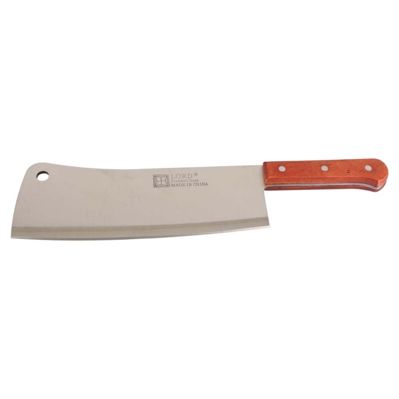 LORD CHOPPER KNIFE WOODEN HANDLE 4 MM 10"