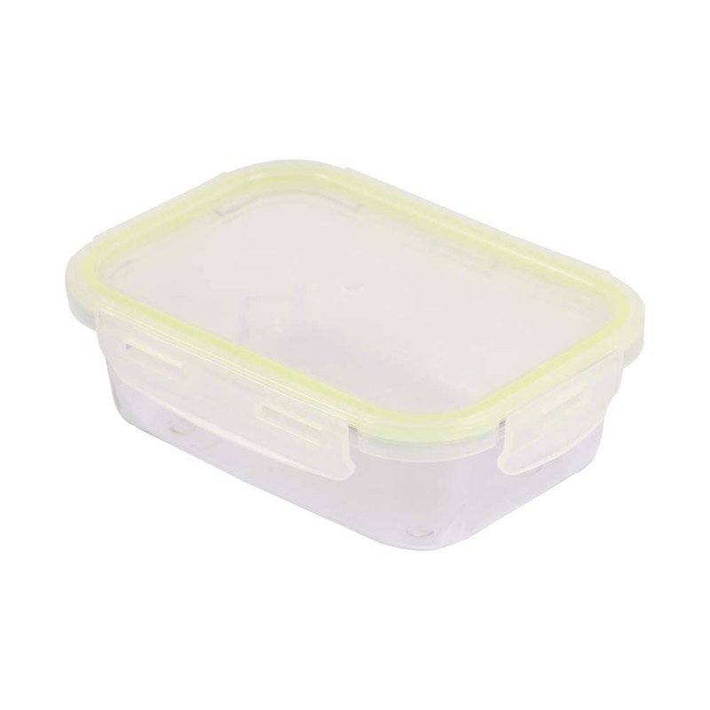 RECTANGULAR GLASS FOOD STORAGE CONTAINER