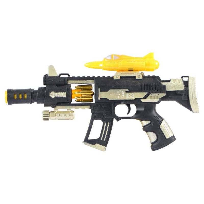 2010-4 BATTERY OPERATED KIDS TOY GUN 37*19CM