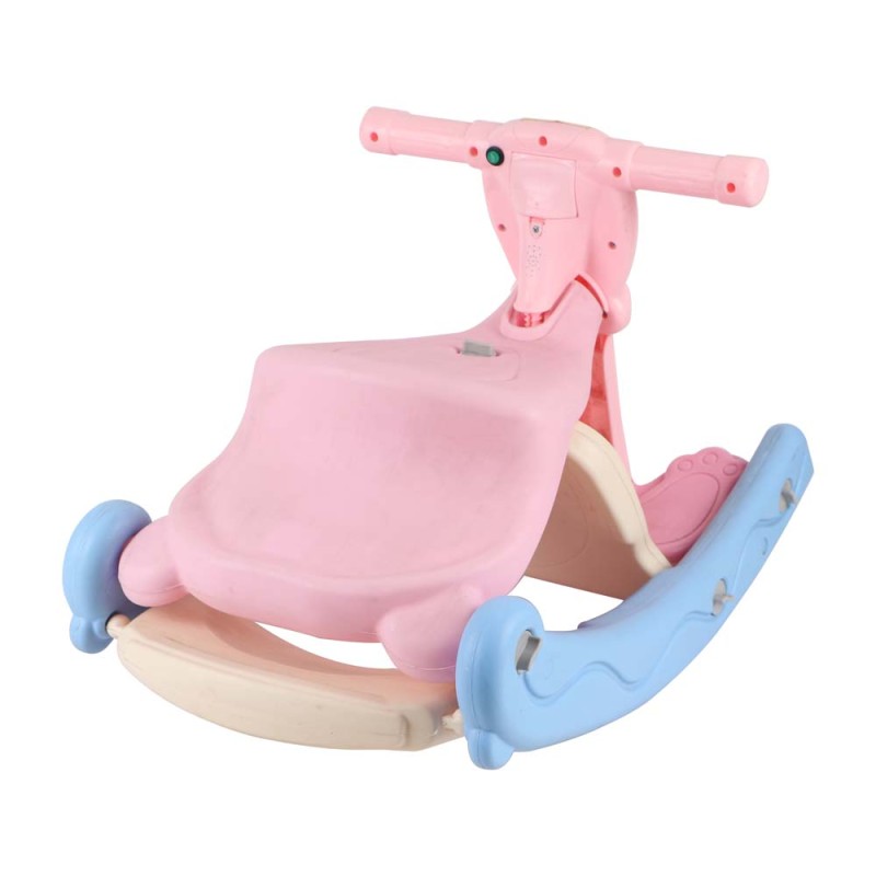 2118 CHILREN'S ROCKING UNISEX MULTIFUNCTIONAL THREE IN ONE ROCKING HORSE
