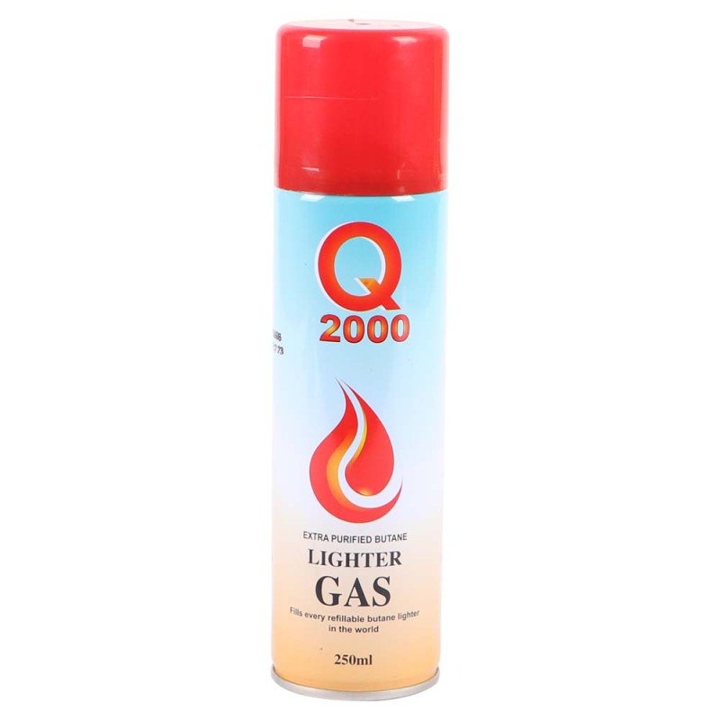 Q2000 GAS LIGHTERS 250ML