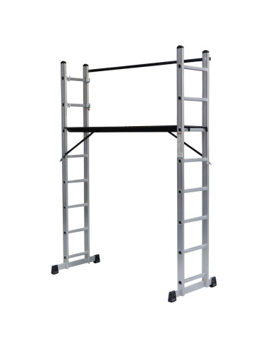 (3 IN 1) سلم سقالة متعدد الاستخدامات 8 درج