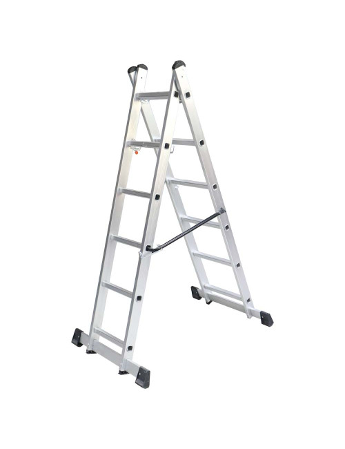 MULTIPURPOSE SCAFFOLDING LADDER (3 IN 1) 6 STEP