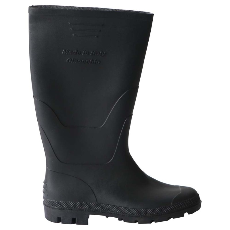 Black Labour Rubber Boots Size 43 - ITALY