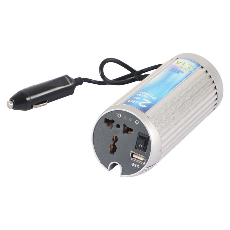 DC-AC 150W محول ولاعة سيارة مدور CHN